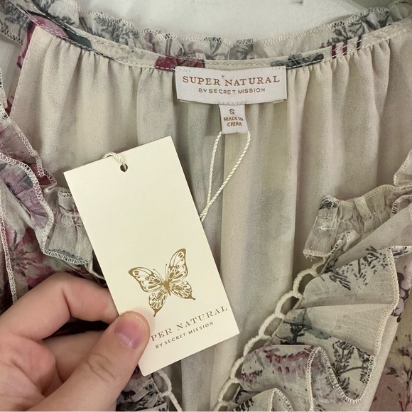 Supernatural by Secret Mission
Emma Dress- Romantic Floral BOHO Maxi dress Small - Picture 12 of 16